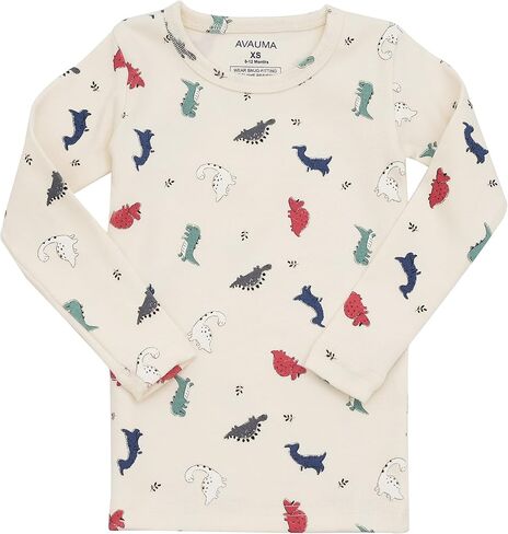 AVAUMA Baby Boys Girls Pajama Set 6M-8T Kids Cute Toddler Snug fit Pjs Cotton Sleepwear in Kuwait