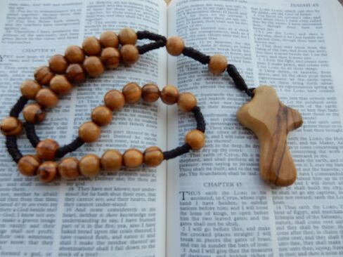 HolyRoses Anglican Rope Rosary with Comfort Cross - Premium Quality Genuine HJW Product - Exclusively Designed Christian Prayer Beads for a Meaningful Spiritual Experience in Kuwait