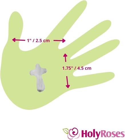 HolyRoses Anglican Rope Rosary with Comfort Cross - Premium Quality Genuine HJW Product - Exclusively Designed Christian Prayer Beads for a Meaningful Spiritual Experience in Kuwait