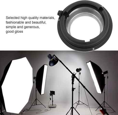 حلقة محول Speedring، لتركيب Broncolor لمحول Bowens Mount Ring Speedring لإضاءة استوديو التصوير الفوتوغرافي in Saudi Arabia