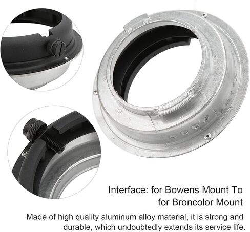 حلقة محول Speedring، لتركيب Broncolor لمحول Bowens Mount Ring Speedring لإضاءة استوديو التصوير الفوتوغرافي in Saudi Arabia
