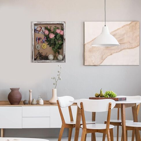 bectsbeff مربع الظل الكبير 16x20 صناديق عرض الظل العميق اضافية، وصناديق الظل فتح الجبهة السائبة مع باب مغناطيسي لحفل الزفاف العسكرية جيرسي الحيوانات الأليفة التذكارية تذكرة كعب تذكارات - أسود in Kuwait