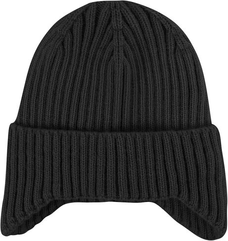 Zando Warm Knitted Baby Beanie with Ear Flaps Cute Chunky Toddler Winter Hat Toddler Beanies for Boys Girls in Saudi Arabia