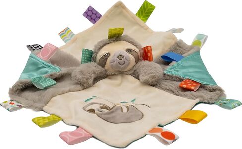 Taggies Touch & Feel Soft Cloth Book with Crinkle Paper & Squeaker, Molasses Sloth in Saudi Arabia