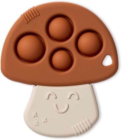 لعبة Itzy Ritzy Sensory Popper - تتميز لعبة Itzy Pop بملمس مرتفع لتهدئة اللثة الملتهبة؛ يخفف التوتر ويحسن المهارات الحركية الدقيقة؛ يمكن ربطها بحقيبة أو حزام اللهاية؛ ديناصور ليلك in Saudi Arabia