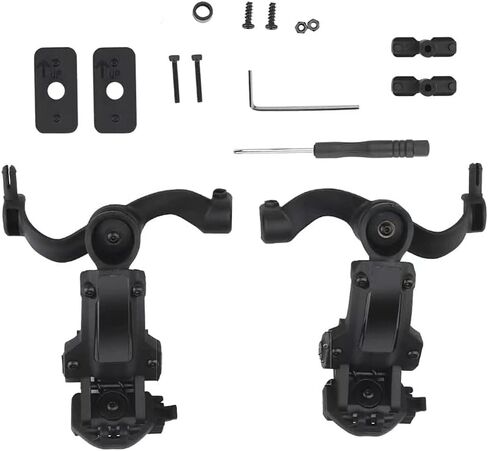 Bifrost Gear COM-RAC محول السكك الحديدية للخوذة التكتيكية لسماعات Opsmen Earmor M32 & Roger Tech EVO406 in Kuwait