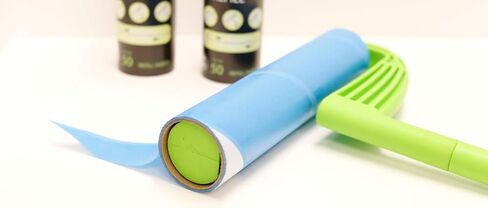 يمكن إعادة تعبئة أسطوانة الوبر بعرض 10 بوصات من Leo MegaClean 6 لفات و300 ورقة واسعة للغاية لإزالة الوبر والتنظيف المنزلي وإزالة شعر الحيوانات الأليفة والغبار والحطام بسهولة من الأرضيات والسجاد والأثاث in Kuwait