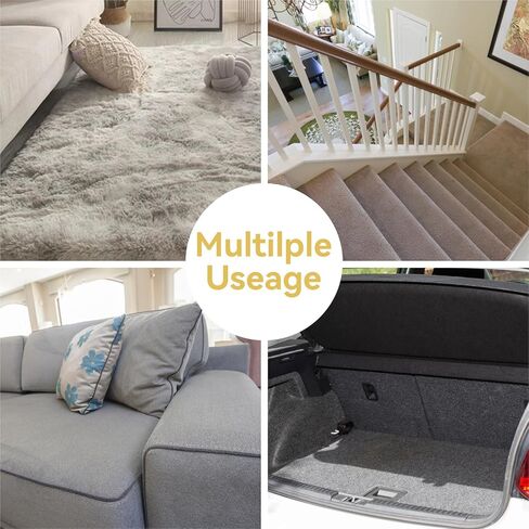 اداة ازالة شعر الحيوانات الاليفة بمقبض طويل قابل للتعديل بطول 60 انش من هسايا، مجرفة شعر الحيوانات الاليفة، مجرفة سجاد متينة لازالة شعر الحيوانات الاليفة، مكشطة لازالة الوبر للسجاد والحصير والاريكة in Kuwait