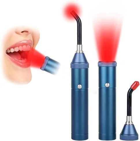 Red Light Therapy Cold Sores Treatment Healing Pain Relief for Lips Mouth Nose Ear,Knee Feet Hands Joint Muscle Nerve Health Care in Kuwait