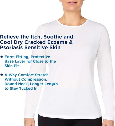 Eczema Clothing, Psoriasis & Sensitive Skin Treatment Shirt for Ladies in Saudi Arabia