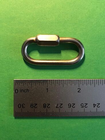 US STAINLESS 10 Pieces Stainless Steel 316 Quick Link 3/16" (5mm) Marine Grade in Saudi Arabia