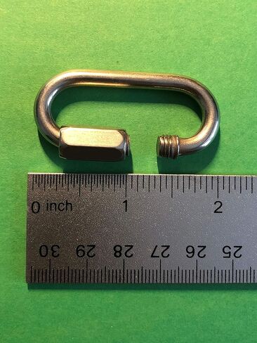 US STAINLESS 10 Pieces Stainless Steel 316 Quick Link 3/16" (5mm) Marine Grade in Saudi Arabia
