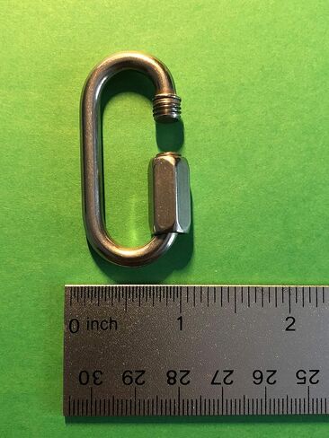 US STAINLESS 10 Pieces Stainless Steel 316 Quick Link 3/16" (5mm) Marine Grade in Saudi Arabia