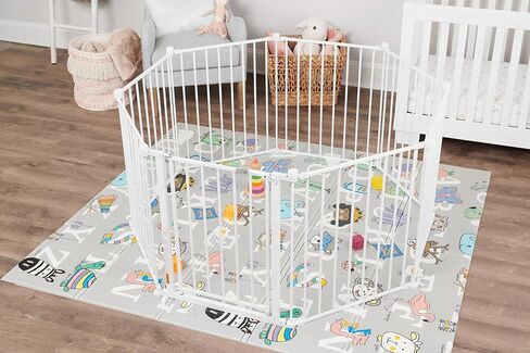 سجادة لعب ريجالو، قابلة للطي والعكس، مقاومة للماء، مجموعة إضافية، تتضمن حقيبة سفر مع حزام حمل، أزرق، كبير جدًا (عبوة من قطعة واحدة) in Kuwait