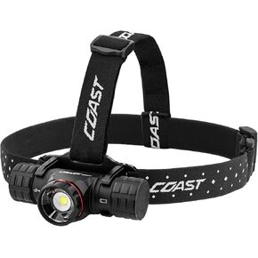 Coast® XPH34R 2075 Lumen USB-C Rechargeable-Dual Power LED Headlamp withPURE Beam® Twist Focus™ and Magnetic Base in Kuwait