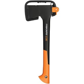Fiskars Chopping Axe S X10 ، تتضمن حقيبة التخزين والحمل ، الطول: 44 سم ، طبقة غير لاصقة ، مقبض من الشفرة/الألياف الصلب عالي الجودة ، أسود/برتقالي ، 1015619 in Kuwait