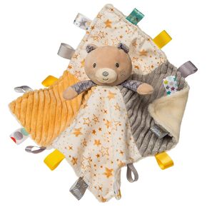Taggies Stuffed Animal Security Blanket, 13 x 13-Inches, Be a Star Bear in Saudi Arabia