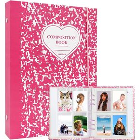 SZHTSWU A5 Binder Kpop Photocard Album with 20Pcs Inner 3 Inch Photo Album Sleeves in Loose Leaf Refillable 6 Rings Stone Pattern Binder Cover Photocard Holder Book for Picture Cards Storage,Green in Kuwait