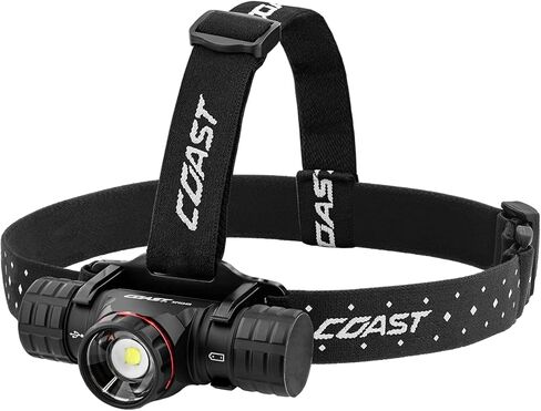 Coast® XPH34R 2075 Lumen USB-C Rechargeable-Dual Power LED Headlamp withPURE Beam® Twist Focus™ and Magnetic Base in Kuwait
