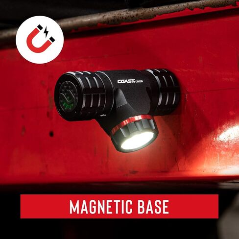 Coast® XPH34R 2075 Lumen USB-C Rechargeable-Dual Power LED Headlamp withPURE Beam® Twist Focus™ and Magnetic Base in Kuwait
