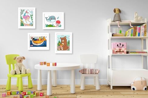 YZSR Designs Kids Art Frame changeable,2-Pack, 8.5x11 frame, Children's Drawings, Large Pictures Frames, Stylish Wall Gallery, wall decor, Home Decor - Ideal Gift, wall art decor, living room decor in Saudi Arabia