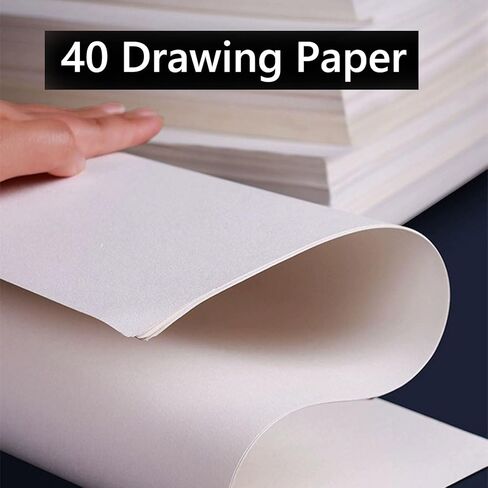 BEAUTIFABLE 2 Pcs Kids Art Frames 8.5x11 Front Opening with Stand, Artwork Display Storage Picture Frames Changeable with 40 Papers and 4 Rulers in Kuwait