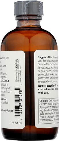 NOW FOODS Orange Essential Oil, 4 FZ in Saudi Arabia