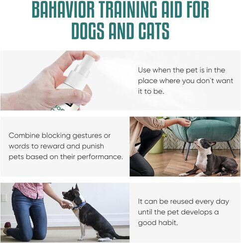 Inscape Data No Chew Spray for Dogs, Effective Bitter Spray for Dogs to Stop Chewing Christmas Tree & Furniture & Curtains - Alcohol Free, Indoor & Outdoor Use in Kuwait