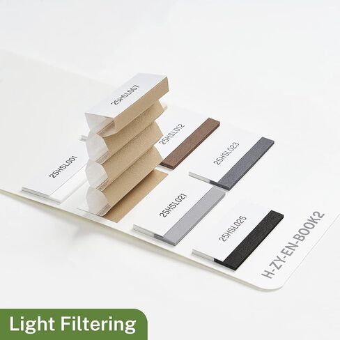 ميلين عينات من قماش الستائر الخلوية، 7 الوان للظلال الخلوية اللاسلكية in Kuwait