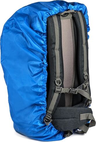 غطاء للمطر على الظهر مع بطانة عاكسة وحقيبة سفر - واقي حقيبة مقاوم للماء مع بطانة مرنة وعاكس أمان لركوب الدراجات | المشي لمسافات طويلة | التجديف | التخييم | تسلق الجبال in Kuwait