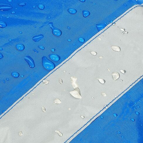 غطاء للمطر على الظهر مع بطانة عاكسة وحقيبة سفر - واقي حقيبة مقاوم للماء مع بطانة مرنة وعاكس أمان لركوب الدراجات | المشي لمسافات طويلة | التجديف | التخييم | تسلق الجبال in Kuwait