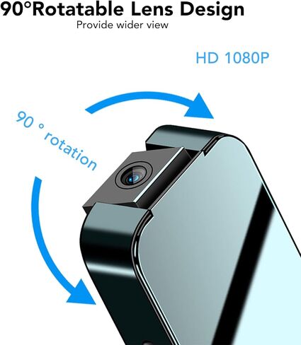 KONPCOIU Camera, Body Camera Night Vision, Body Cam Video HD 1080P, 128G Max Memory, Premium Body Cams with Motion Detection Wearable, with 128G Red Super high-Speed Memory Card in Kuwait