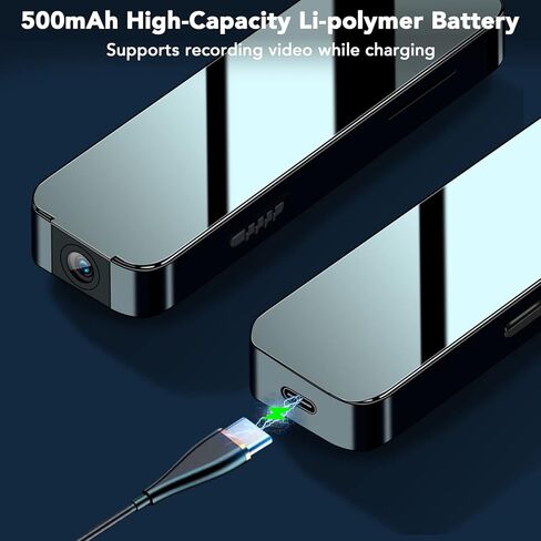 KONPCOIU Camera, Body Camera Night Vision, Body Cam Video HD 1080P, 128G Max Memory, Premium Body Cams with Motion Detection Wearable, with 128G Red Super high-Speed Memory Card in Kuwait