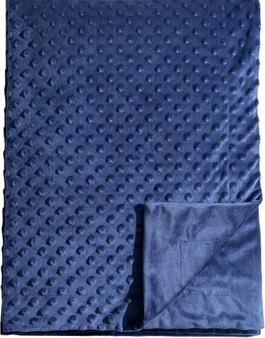 david's kids Micro Fleece Minky Baby Blanket for Boys Girls Neutral with Double Layer and Soothing Raised Dots, Breathable and Soft Lightweight Receiving Blanket for Newborns 30x40 Inches, White in Saudi Arabia