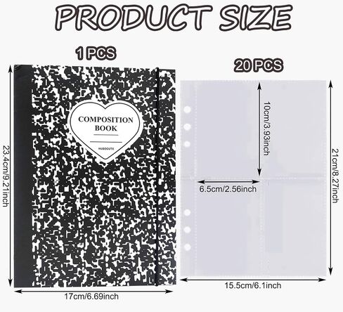 ألبوم صور SZHTSWU A5 Binder Kpop مع 20 قطعة داخلية لألبوم الصور مقاس 3 بوصات في أوراق فضفاضة قابلة لإعادة الملء 6 حلقات بنمط حجري غطاء غلاف بطاقة الصور الفوتوغرافية لتخزين بطاقات الصور، أخضر in Kuwait