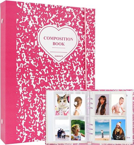 SZHTSWU A5 Binder Kpop Photocard Album with 20Pcs Inner 3 Inch Photo Album Sleeves in Loose Leaf Refillable 6 Rings Stone Pattern Binder Cover Photocard Holder Book for Picture Cards Storage,Green in Kuwait