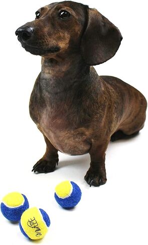 Midlee X-Small Dog Tennis Balls 1.5" Pack of 12 (Solid, 1.5 inch) in Saudi Arabia