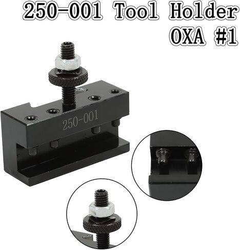 Findmall 3 قطعة OXA 1 تغيير سريع ومواجهة مخرطة أداة حامل آخر 250-001 حامل أدوات مناسب للمخرطة in Kuwait