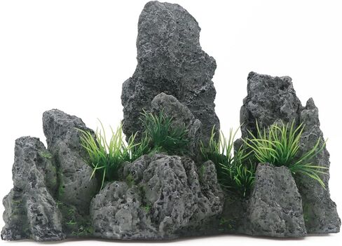 HRRIVE حوض السمك المناظر الطبيعية الصخور الجبلية للديكور حجر خزان الأسماك in Kuwait