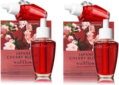 Bath & Body Works Wallflower Bulb Refills - Japanese Cherry Blossom - TWO Boxes, FOUR bulbs! in Saudi Arabia