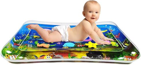 ZHUYNXIR Water mat Infant Toys, Water mat Baby, Inflatable Play Mat Water Cushion Baby Toys, Fun Early Development Activity Play Center for Newborn (27.5x20 in) in Saudi Arabia