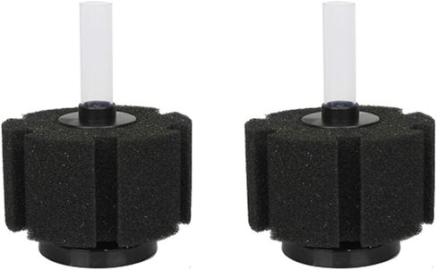 ALEGI Aquarium Sponge Filter with Airline Tubing, Check Valves, Suction Cups for 55 Gallon Fish Tank, Betta, Nano, Shrimp, Fry in Saudi Arabia
