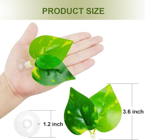 Noodoky Betta Leaf Hammock Silicone Peace Plant Accessories, Beta Fish Leaf Rest Pad Bed, Beta Tank Decorations (1-Pack) in Kuwait