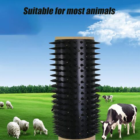 2Pack Cow and Horse Massage Pad, Cow Brush, Horse Scratching Post, Equine Scratcher, 16" Animal Self Scratching Pad for Horse Itch Relief in Kuwait