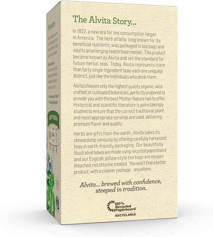 Alvita Tea, Organic Valerian Peppermint, 24 Count in Kuwait