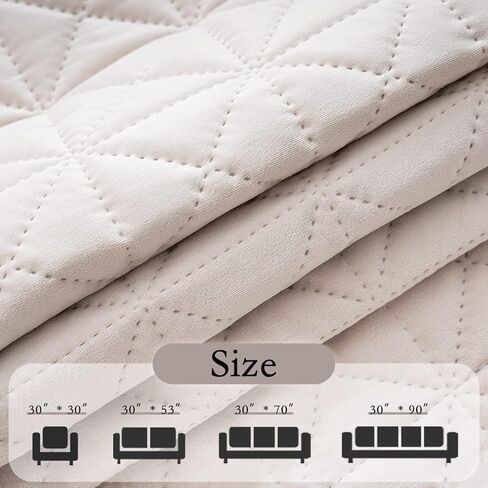 Ameritex غطاء أريكة مقاوم للماء للمقاعد غطاء أريكة للكلاب غطاء أريكة الحيوانات الأليفة المخملية للكرسي أريكة Loveseat آلة قابل للغسل in Kuwait