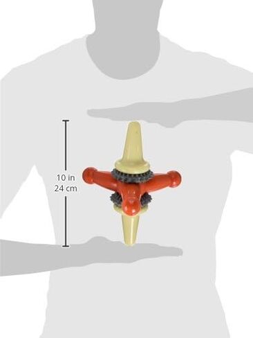 PetSafe Busy Buddy Treat Holding Jack Dog Toy – Strong Chewers - Challenging - Treat Rings Included - Large in Saudi Arabia