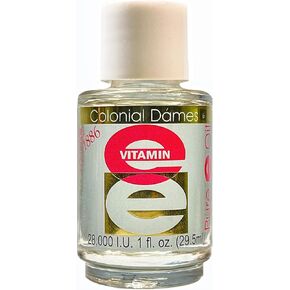 Colonial Dames 28,000 IU Pure Vitamin E Oil 1 fl. Oz. - Nighttime Skin Therapy Oil - Vitamin E-Oil for Hydrated Youthful Looking Skin in Saudi Arabia