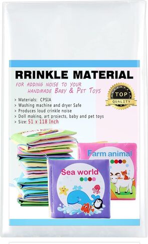 Zonon Noise Making Crinkle Paper Crinkle Material for Dog Pet,51x118 Inch in Kuwait