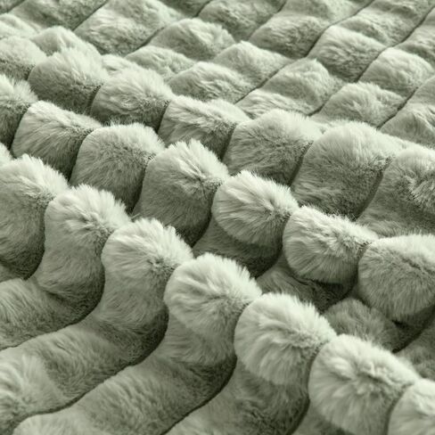 لحاف فرو صناعي وردي من ENJOHOS، طقم لحاف منفوش فائق النعومة، طقم لحاف مقاس كوين، طقم سرير شتوي دافئ غامض، طقم سرير فاخر من القطيفة 3 قطع (1 لحاف أشعث، 2 كيس وسادة) in Kuwait